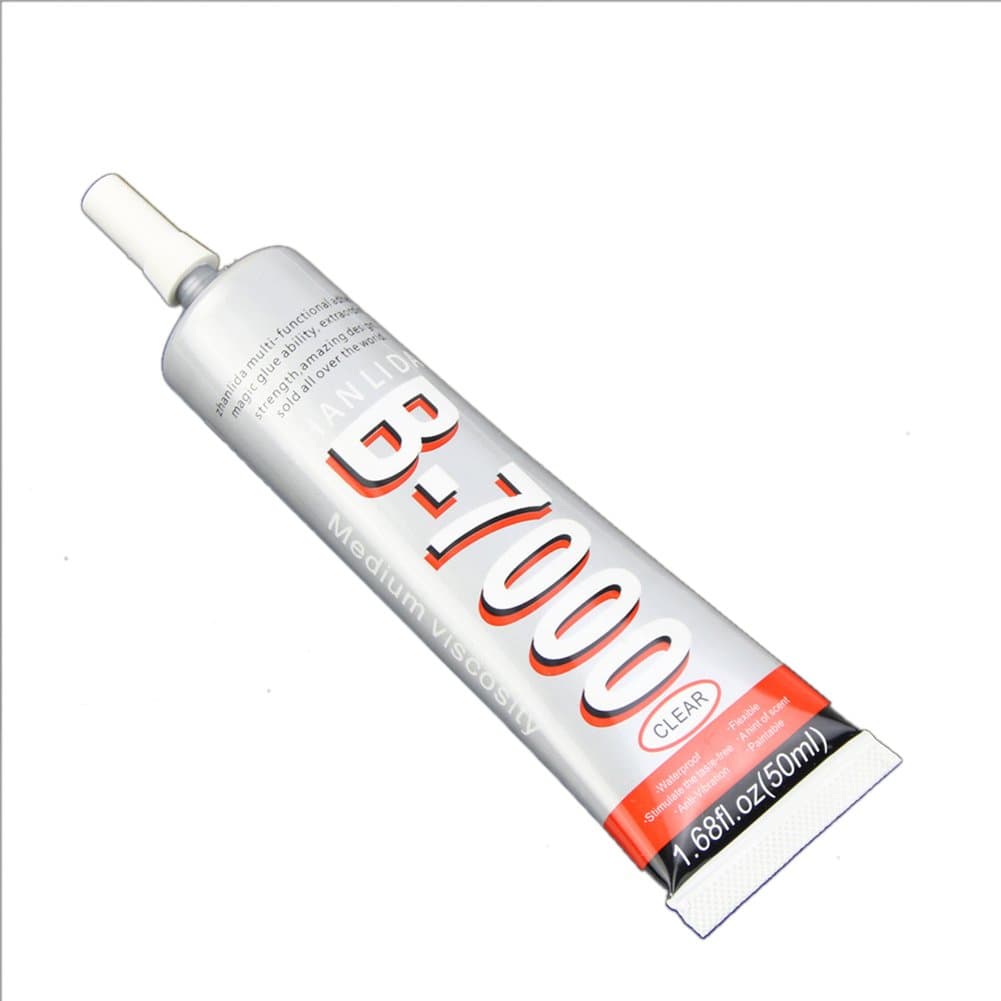 2 Pcs B-7000 Strength Glue Adhesive for phone screen,Jewelry, Watch Repair Multi-Purpose 50ml