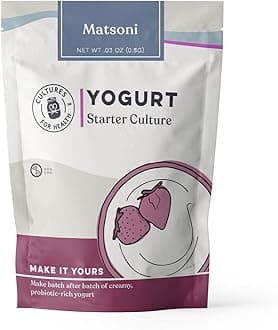 Matsoni Yogurt Starter Culture | Make Your Own Yogurt At Home In 2 Days Or Less | Versatile Creamy Yogurt Full Of Probiotics | Gluten Free, Non-GMO