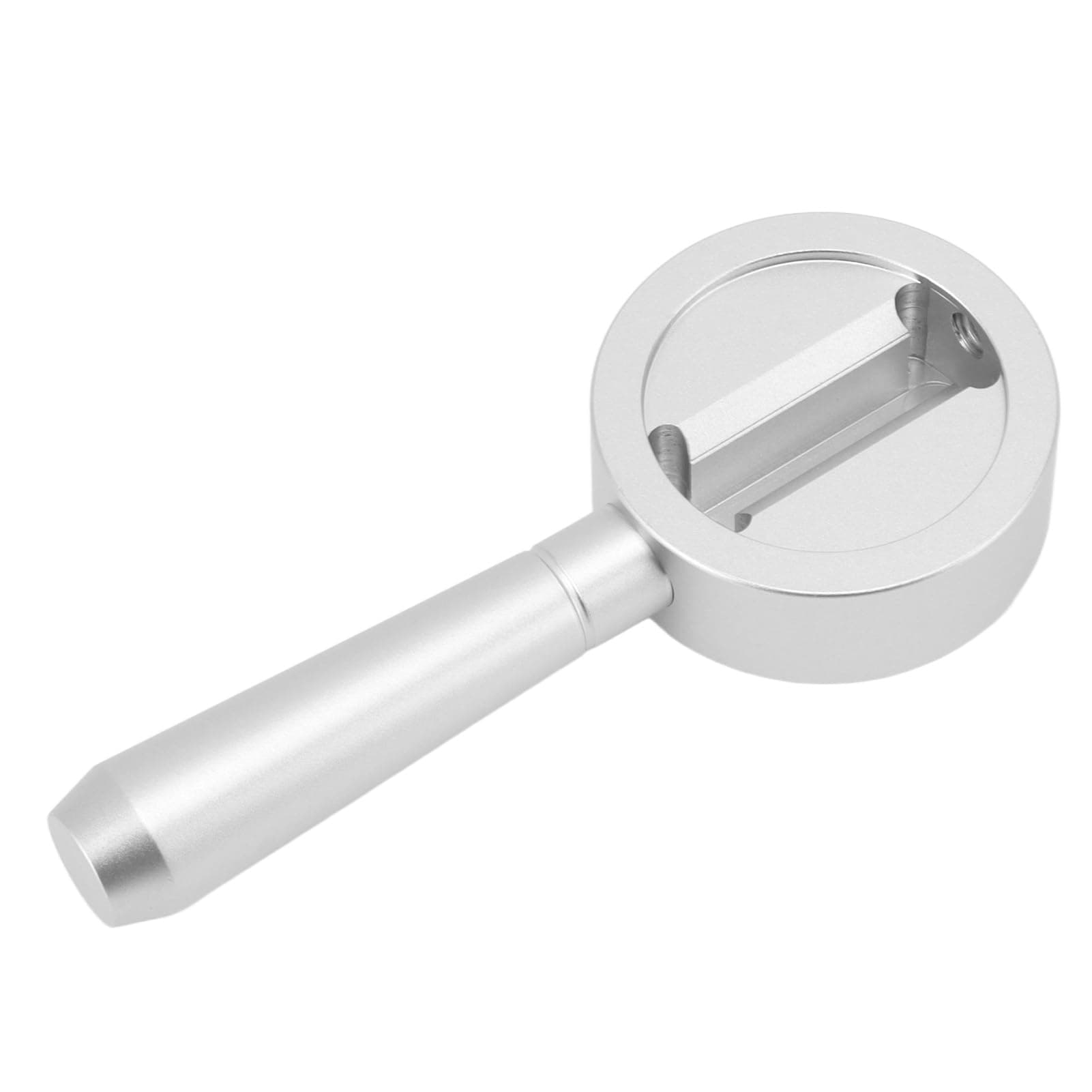 Pssopp Coffee Machine Steam Lever Replacement for Sage BE870 875 876 Espresso Machine with Aluminium Alloy Easy Installation Labour Saving Design Glossy Finish (Silver)