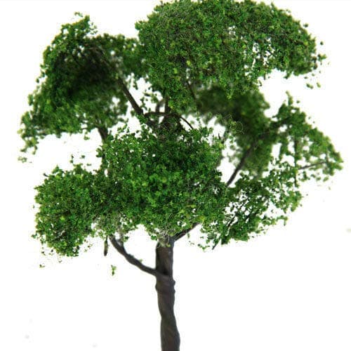 ELECTROPRIME 4.72" Elm Tree Model Train Rialwary Park Landscape Wargame Diorama HO Scale