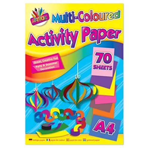 3 x Multi Colour Pad (Sheet of 70)