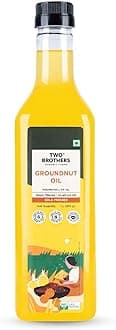 TWO BROTHERS ORGANIC FARMS Amorearth Peanut Oil, Wood-Pressed, Single-Filtered (1 Liter)
