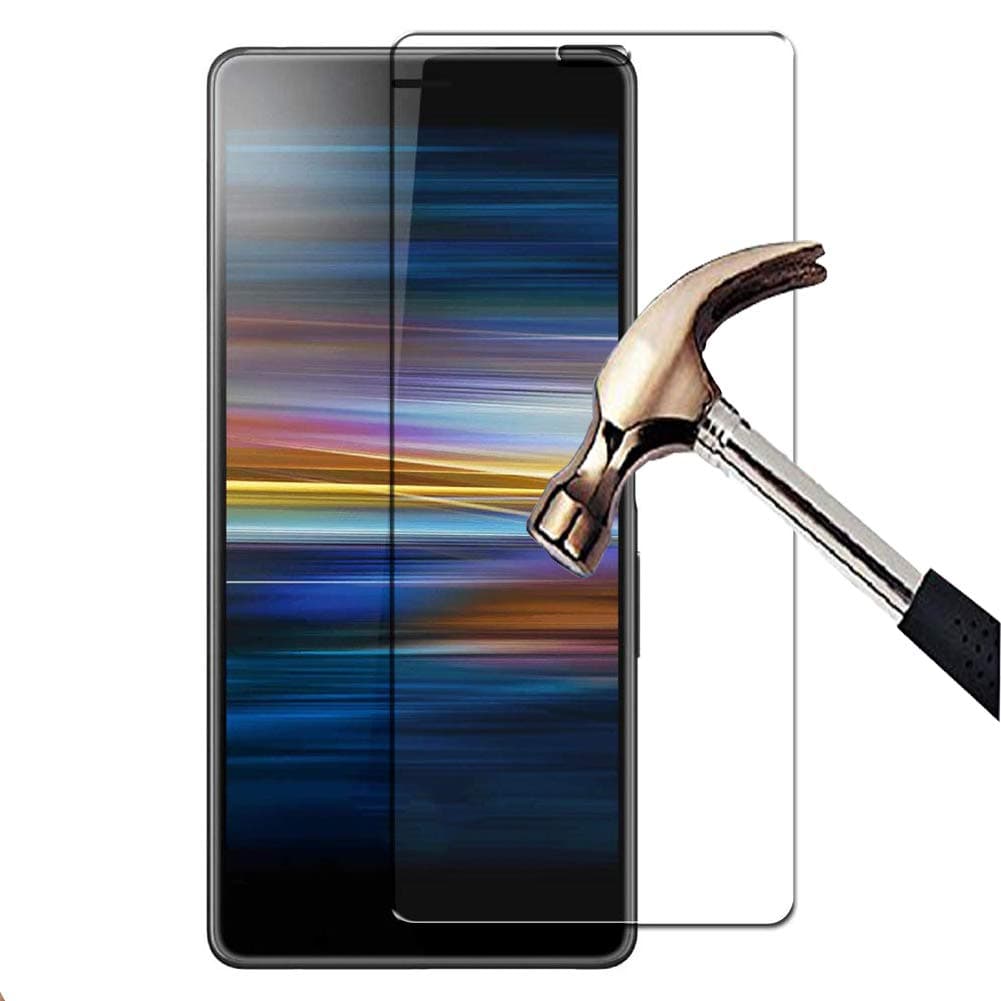 Sony Xperia L3 Tempered Glass Screen Protector Easy Bubble-Free Installation HD Ultra Clear shatterproof with 9H Hardness and Anti Fingerprint Oleo-phobic Coating (Sony Xperia L3, Screen Protector)
