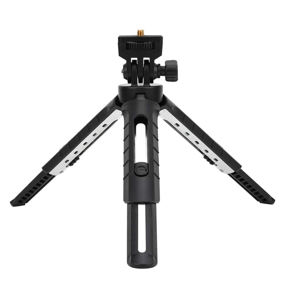 Desktop Tripod, Lightweight Camera Desktop Tripod 5 Modes Height Adjustable Durable Folded Design for Home for Photo Studio