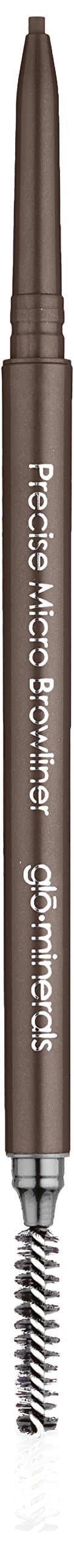 Glo Skin Beauty Precise Micro Browliner | Long-Lasting, Wax-Based Formula Glides On Skin and Shapes Your Brows, (Raven)