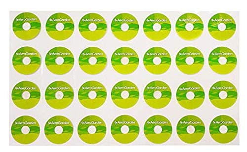AeroGarden Seed Pod Labels,Green