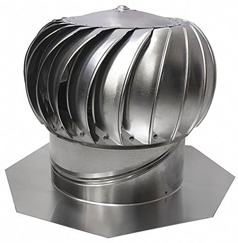 700 CFM Wind Turbine Ventilator, 14" Throat