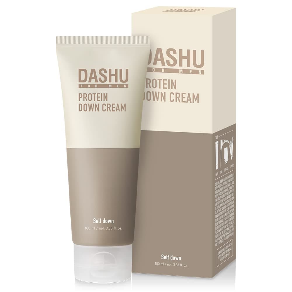 Dashu For Men, Protein Down Cream, 3.38 fl oz (100 ml),