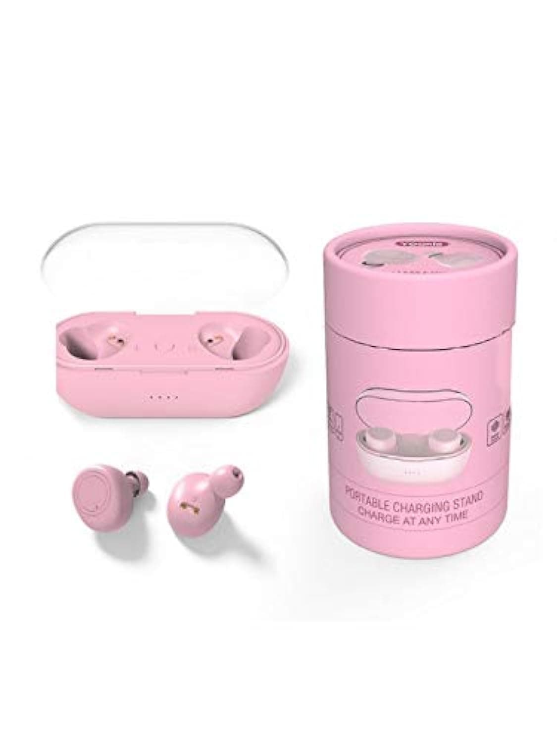 YOOKIE YKS2 WIRELESS EARBUDS (Pink)