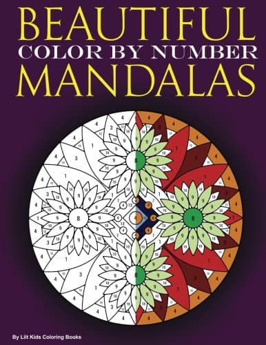 Beautiful Color by Number Mandalas