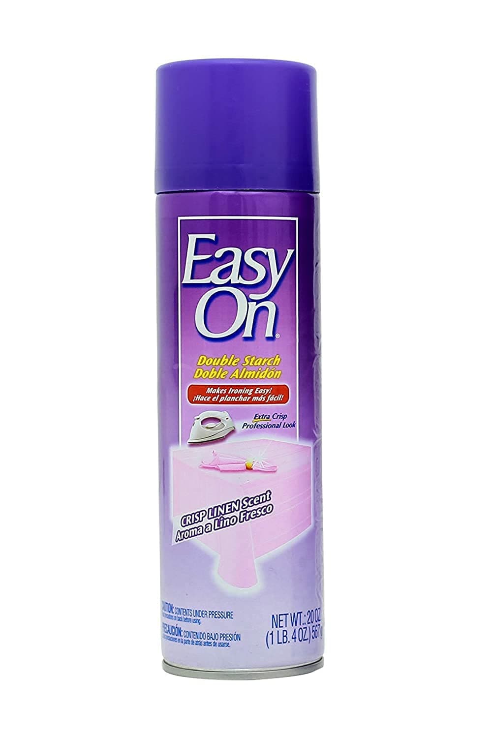 EASY-ON Laundry Starch, Lemon Scent, 20 Ounce, Linen