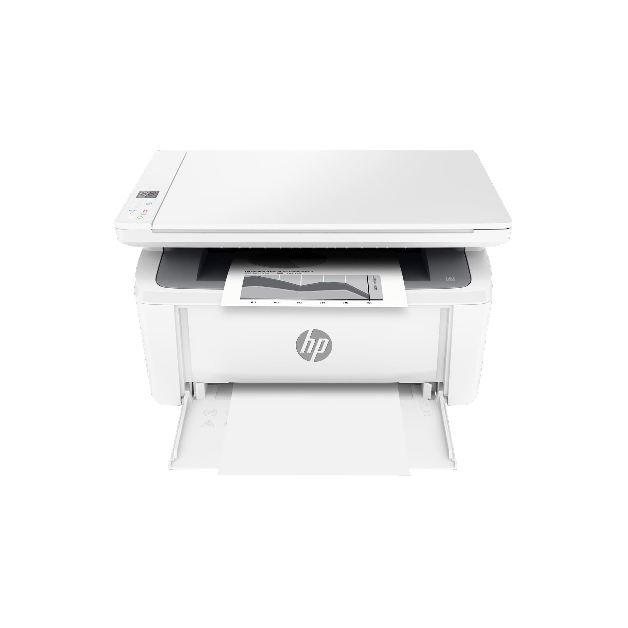 Laserjet MFP M140w Wireless Black & White Printer, Print, scan, Copy, Fast speeds, Easy Setup, Mobile Printing, Best-for-Small Teams