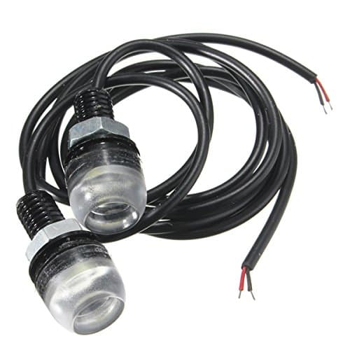 Spedy 18MM 3LED White LED Eagle Eye LAMP CAR Back UP Daytime Running Fog Light CDRT_35