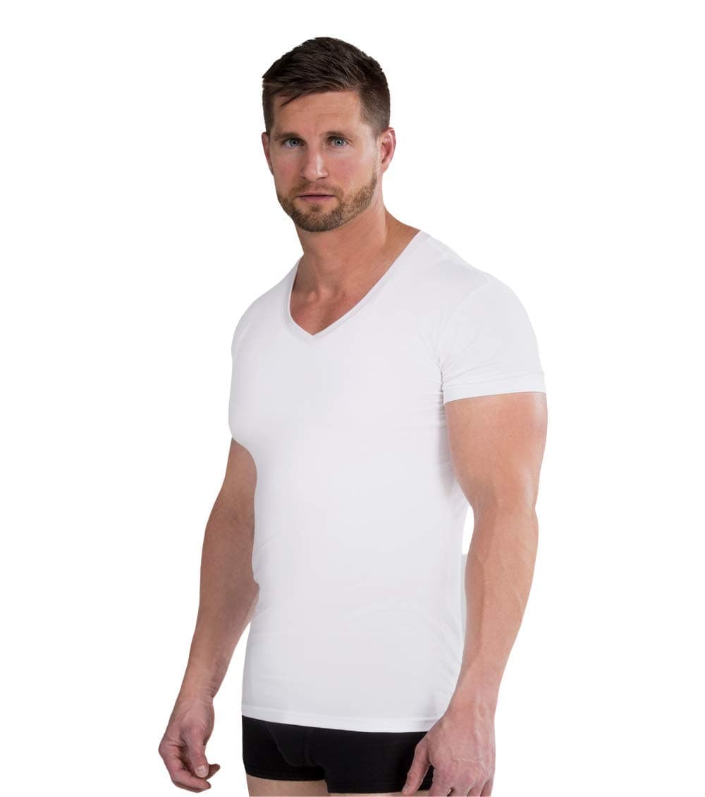 Men's V-Neck Undershirt with ProModal Fabric