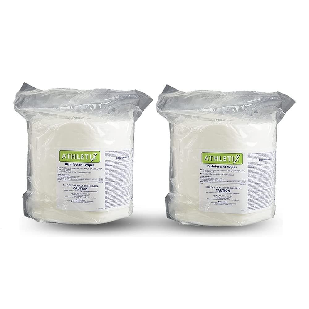 Athletix Disinfectant Wipes (900/roll | 2 Rolls/case)