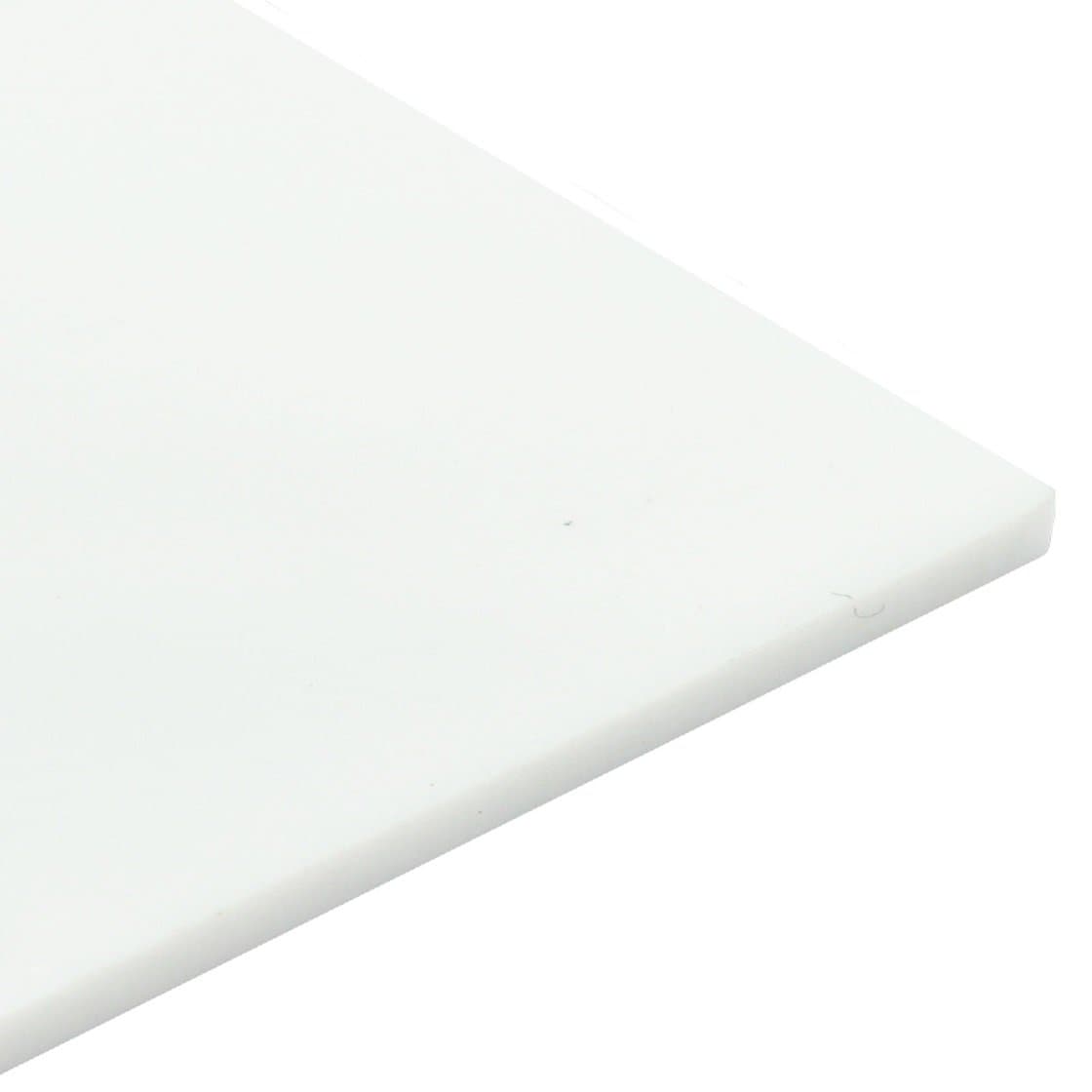 2mm Perspex White Gloss Acrylic Plastic Sheet (297mm x 210mm / A4)
