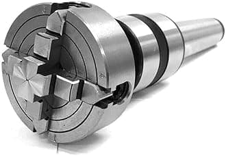 4 JAW INDEPENDENT LATHE CHUCK 2-3/4" 70MM M14X1 MT3 SHANK REVOLVING CENTER 3MT