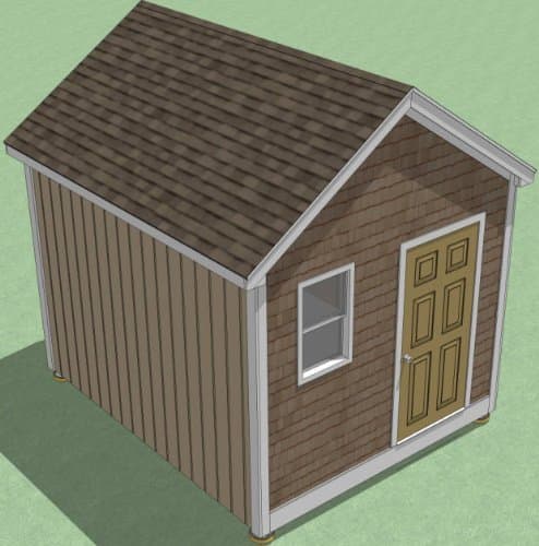 10x12 Shed Plans - How To Build Guide - Step By Step - Garden / Utility / Storage by ShedPlans4u