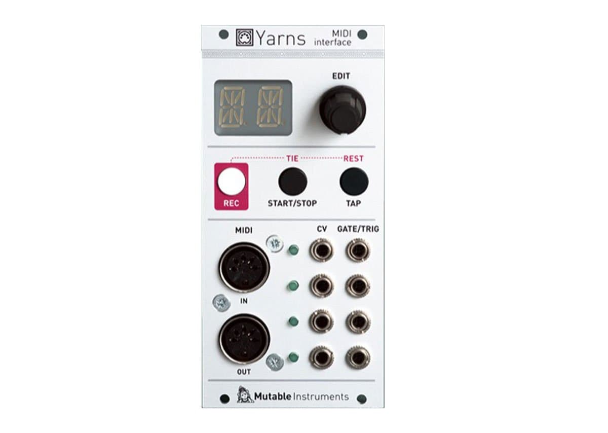 Mutable Instruments Yarns Midi to CV Interface and Sequencer Arpeggiator Eurorac