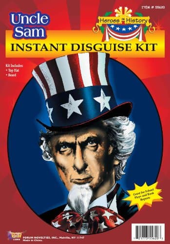 Forum Novelties Uncle Sam Instant Disguise Kit