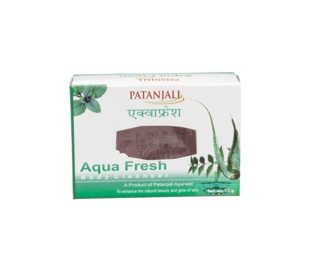 Baba Ramdev Patanjali OJAS AQUAFRESH, 75gm Natural Herbal