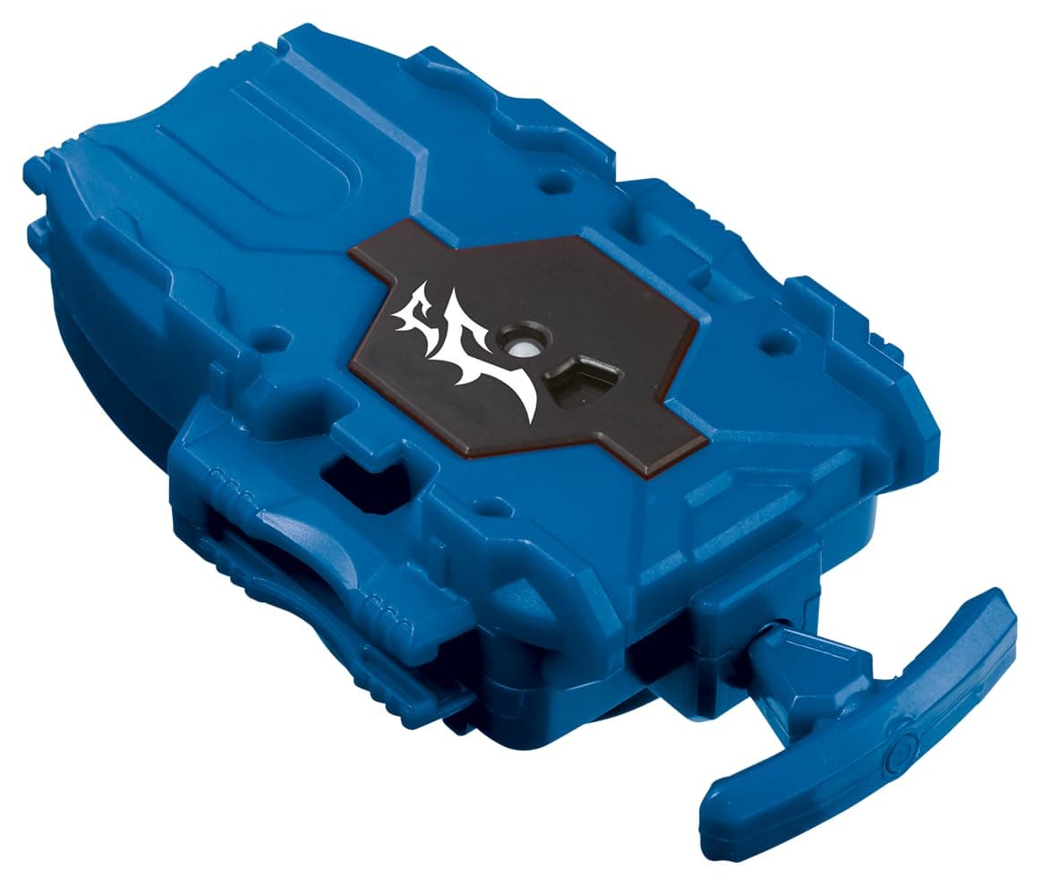 BEYBATTLE BURST S4 W1 Long String Launcher Right Spin Clear Blue