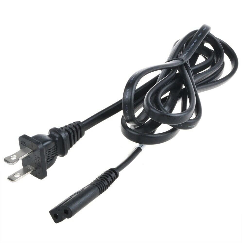 AC Polarized Power Cable Cord for LITE-ON LVC-9016G DVD Recorder VCR Combo Replacement