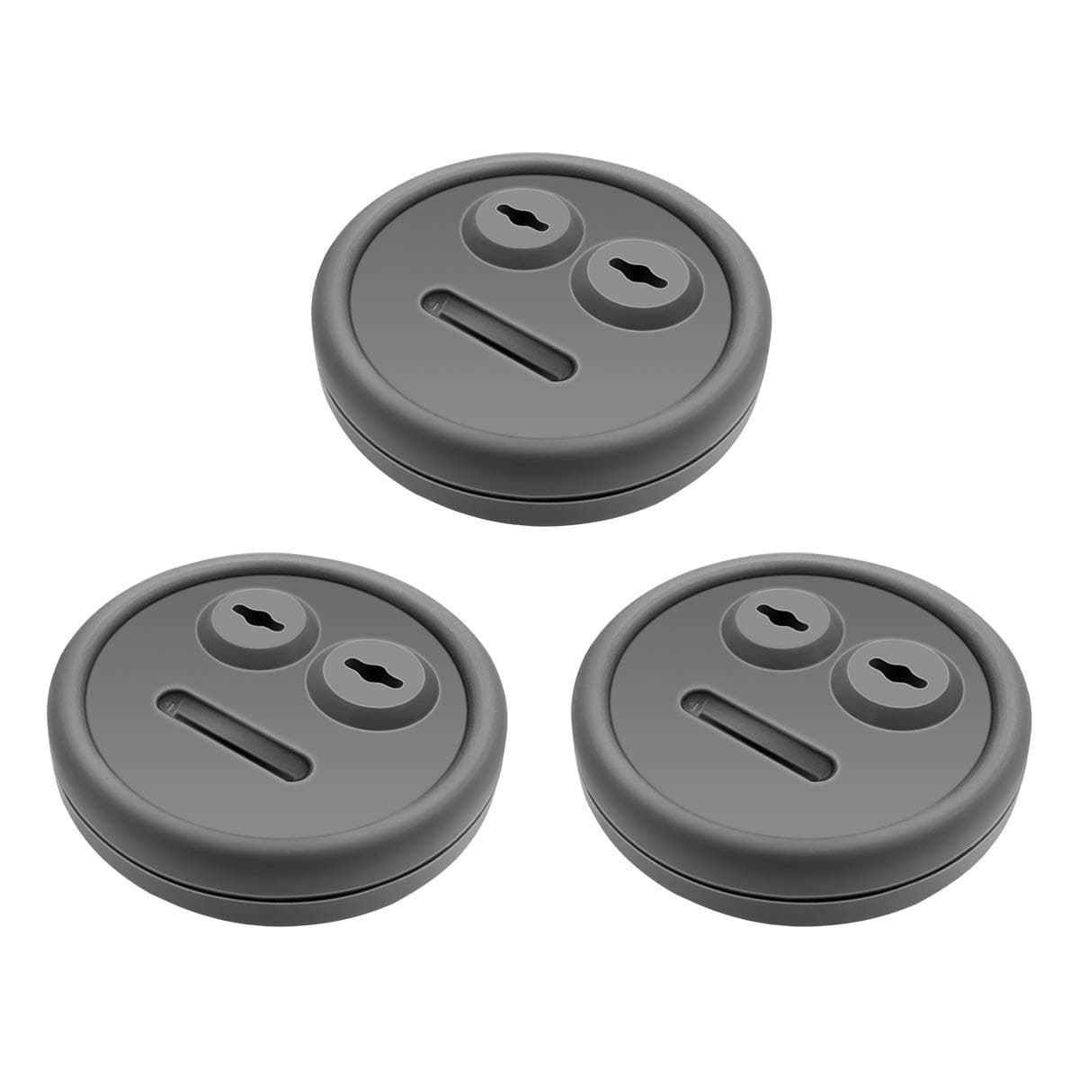 YAOAWE 3 Pack Meat Thermometer Probe Grommet for Grill, Replacement for Weber 85037 Smokey Mountain Cookers Accessories, and Other Grills DIY Probes Port