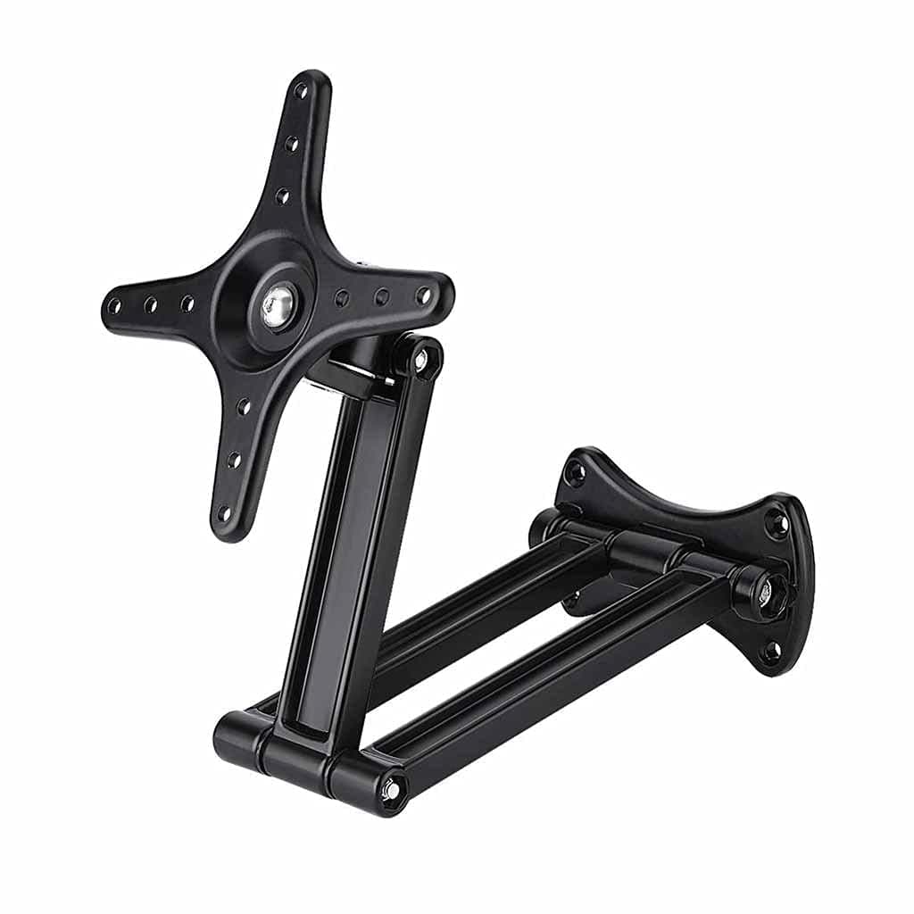 Tv Wall Mount Wall Bracket Tilting Swivel Mount Stand Holder for 10-27 Inch Flat TV LED LCD Screen
