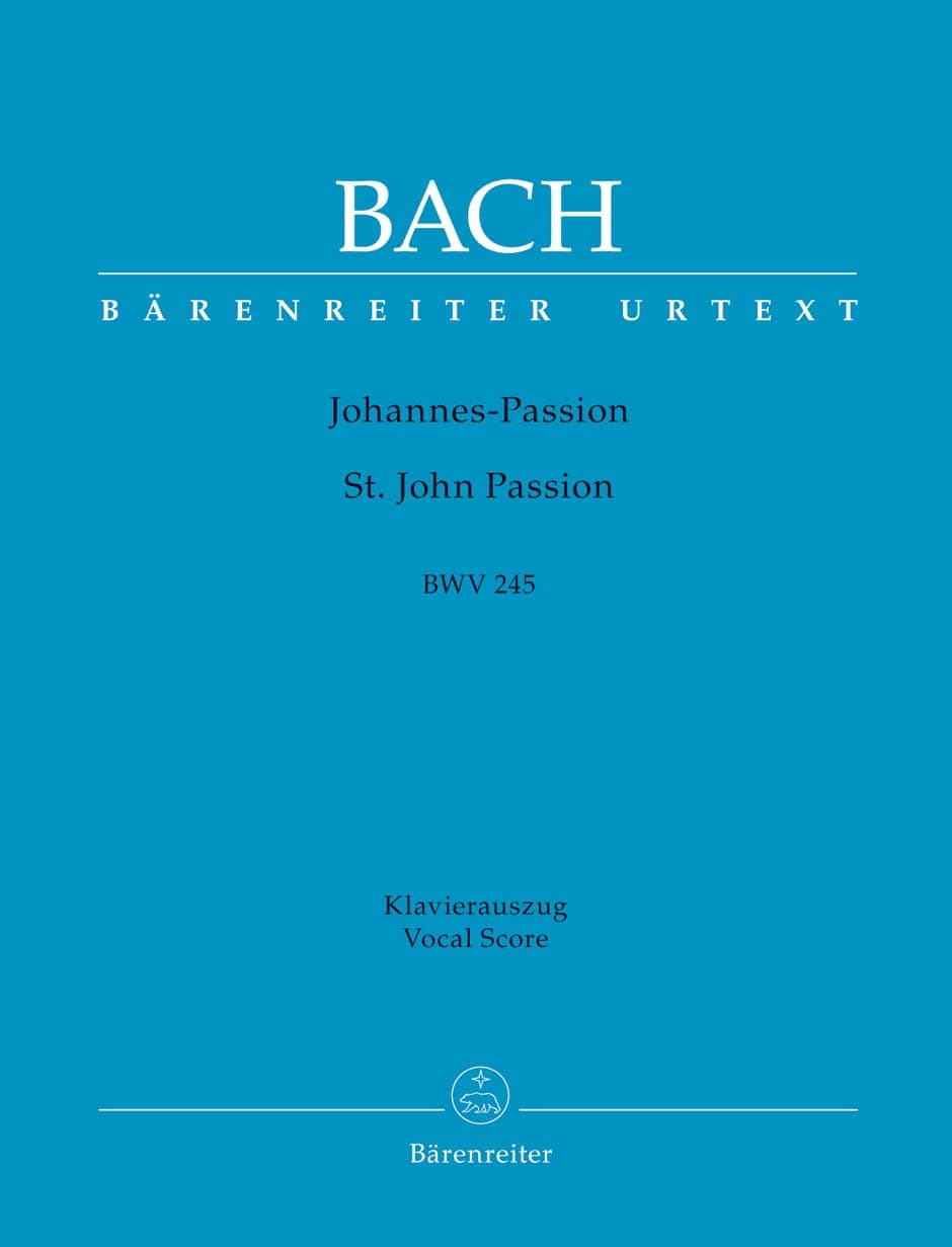St. John Passion BWV 245 (Vocal Score)