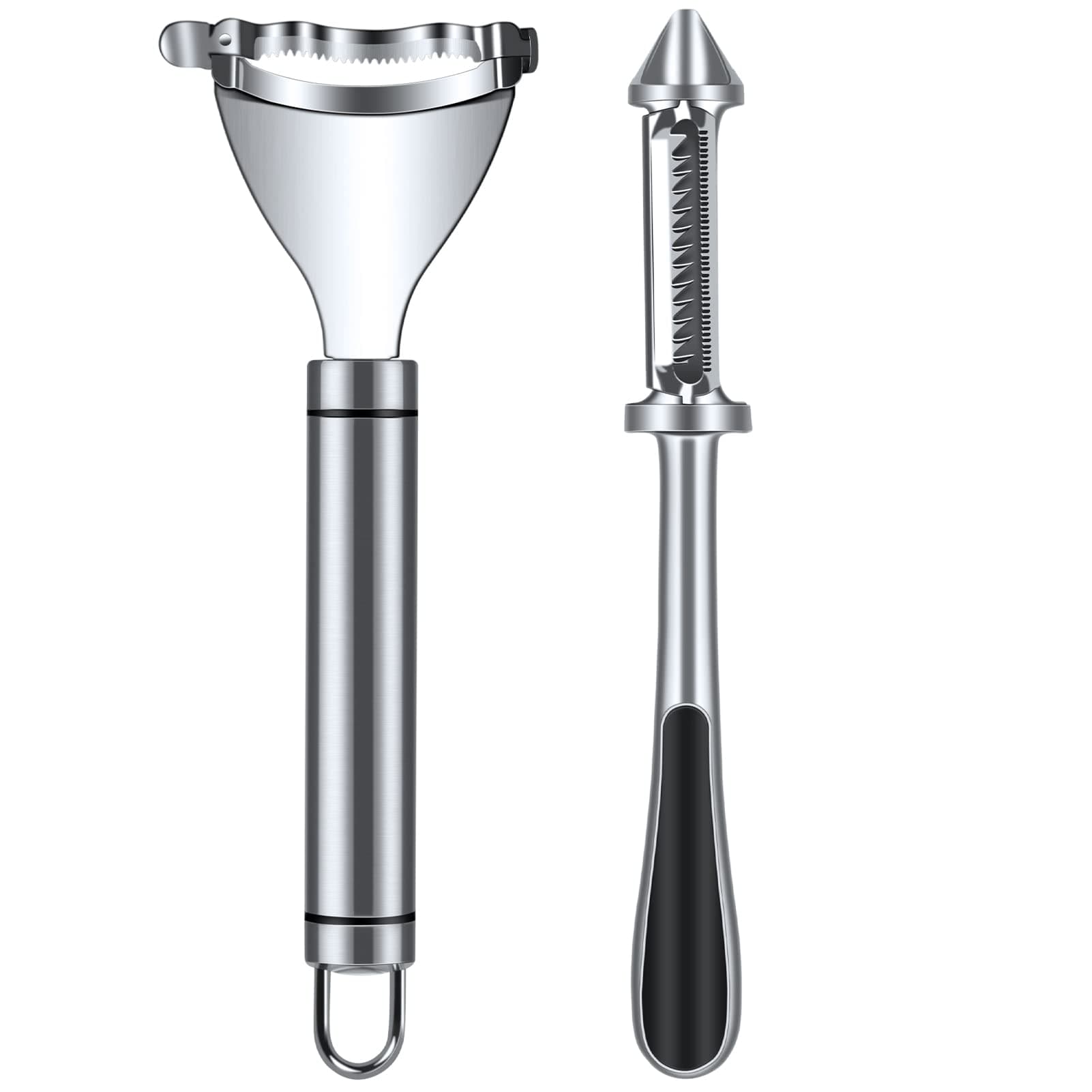 Magic Corn Peeler Stainless Steel Corn Cob Peeler Convenient Corn Stripper Tool for Kitchen