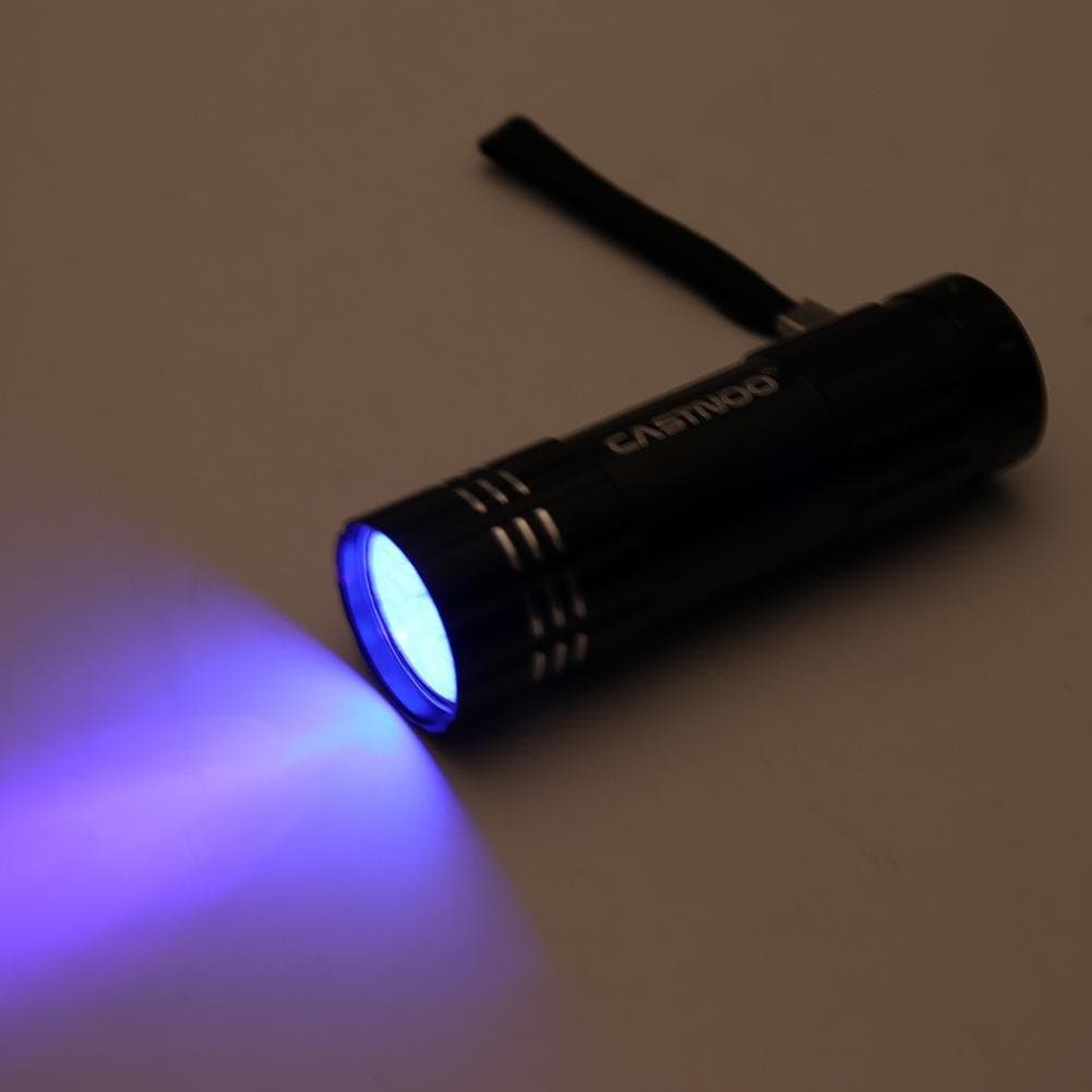 UV Flashlight LED Penlight Blacklight, 2 Light Source 3 Mode UV Light Waterproof (uv Light)