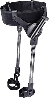 Walking Aid, Exoskeleton Power Walking Aids, Assistance Products, Mobility Walking Aids for Disabled and Elderly Leg Walking Training (Legs, M)