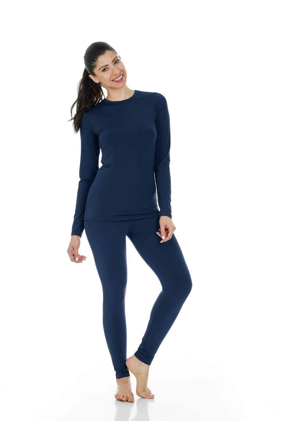 Thermajane womens J-t-w-1836 Base Layer Set