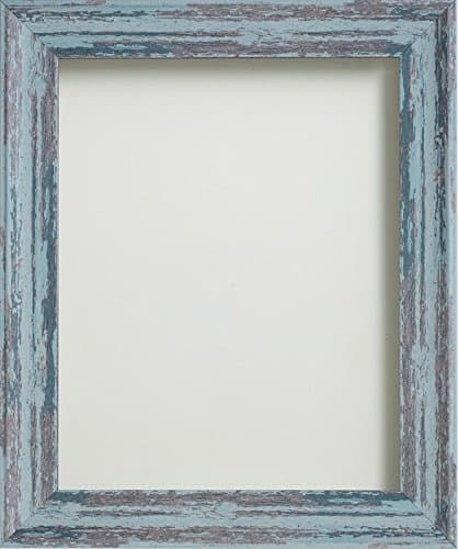 Frame Company Lynton Range, Rustic Blue A3 Picture Photo Frame Fitted With Glass * Choice of Four Colours * NEW