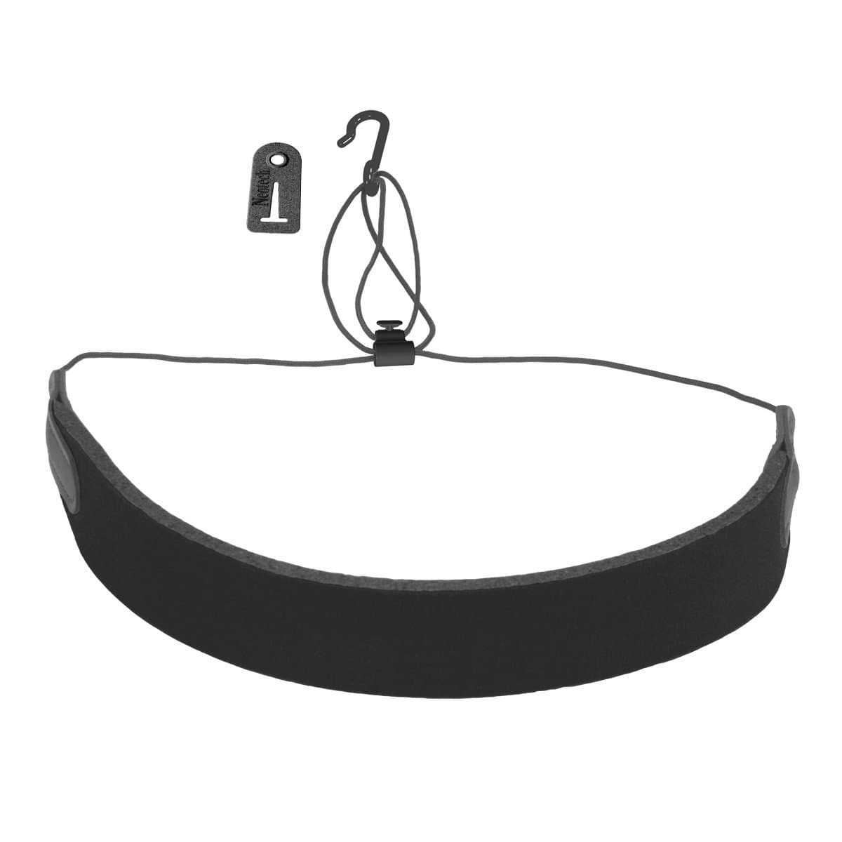 Neotech C.E.O. Comfort Junior Clarinet Strap – Padded, Adjustable Neck Strap for Clarinet,Oboe & English horn, Thumb Fatigue Relief, Durable & Comfortable, Black, Made in USA