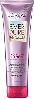 L'Oreal Paris Ever Pure Moisture Shampoo Rosemary, 8.5 Fl Oz (Pack of 2)