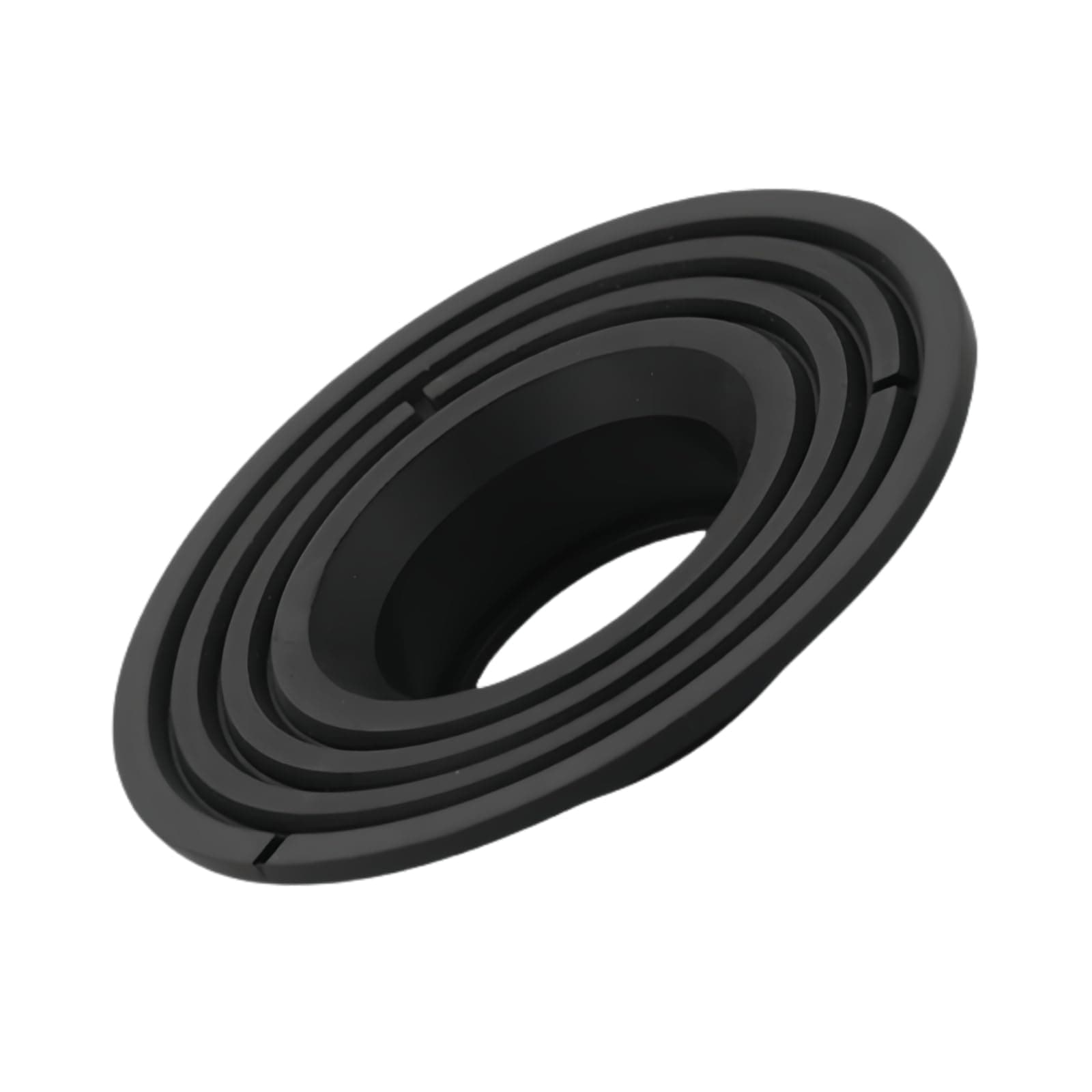 Floor Drain Reducer Silicone Adaptor, for 2'' to 4'' Hole, Can be Fitted to Most Floor drains, Black