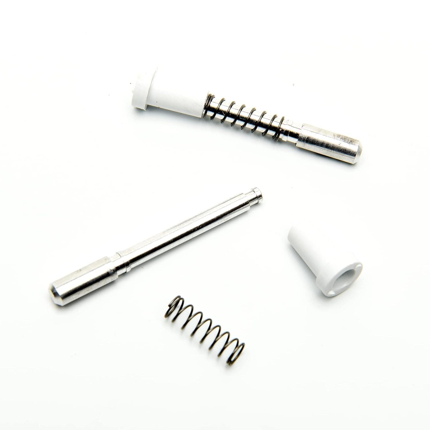 10 - Pack, White CAPS, Window Screen Plunger Latches, 5/32" X 1-1/2", Made in The USA