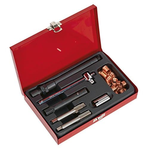 Sealey(SEAQF) Sealey VS301 Spark Plug Thread Repair Kit, Multicoloured