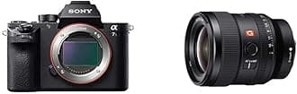 Alpha 7S III Full-Frame Mirrorless Camera with Sony E-Mount FE 24mm F1.4 GM Full Frame Wide-Angle Prime Lens (SEL24F14GM), Black