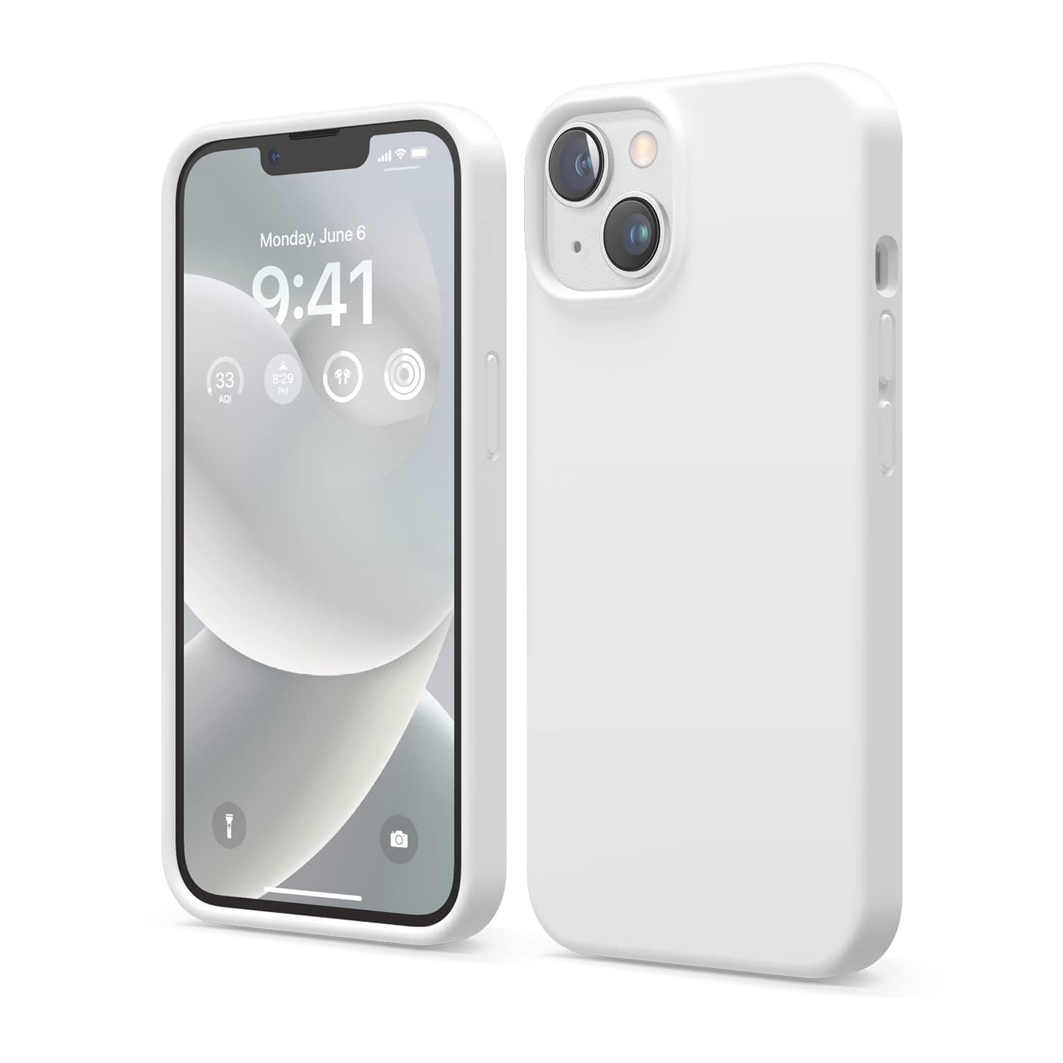 elago Silicone for iPhone 14 case cover - White