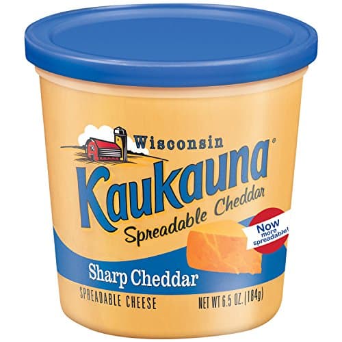 Kaukauna Spreadable CheeseSharp Cheddar Cheese Cup, 6.5 oz