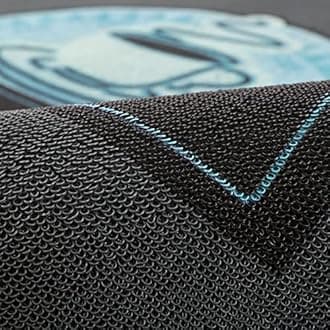 MAOVOT Custom Door Mat Personalized Logo Text Entrance Commercial Floor Mats with Non-Slip Rubber Backing Indoor Outdoor Waterproof Mat 3' x 8'