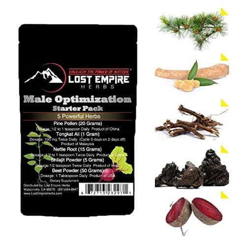 Herbal Bundle - Tongkat Ali - Beet Powder - Shilajit - Nettle Root - Pine Pollen