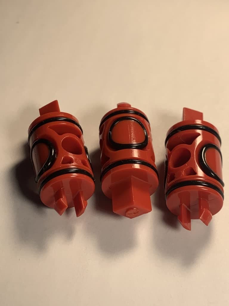 Red Viega ManaBloc Stems (3 Pack)