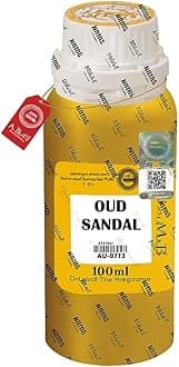 Attar de Astana Oud Sandal 100ML – Long-Lasting Arabian Perfume for Men & Women with Rich Sandalwood & Oud Notes – Luxury Alcohol-Free Unisex Fragrance| attar for men | عطر برايفت كولكشن زيتي