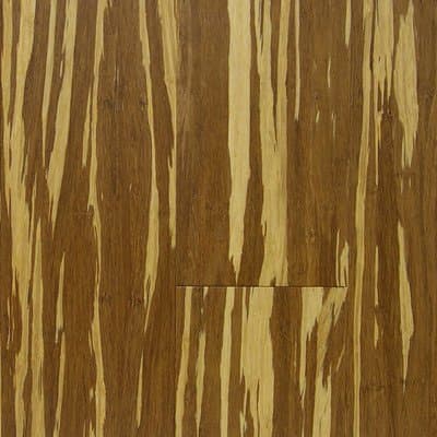Natural Bamboo 3-3/4" Engineered Bamboo Flooring in Tiger