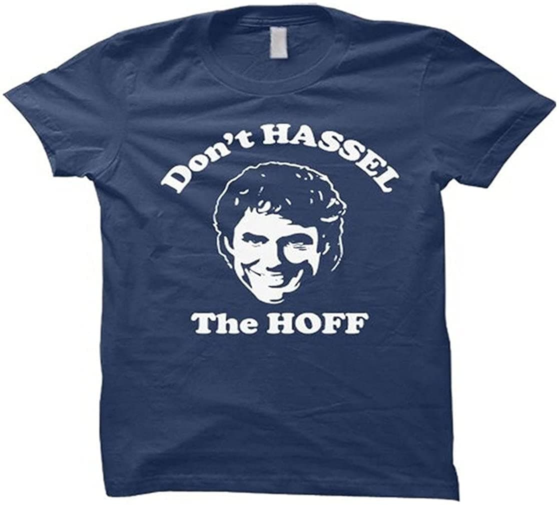 Don't Hassel The Hoff t-Shirt Blue