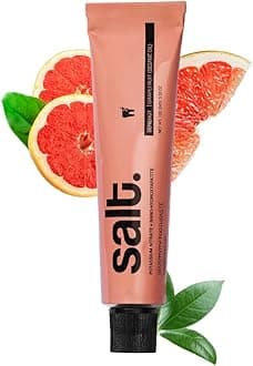 Salt. Oral Care Senergy Sensitivity Toothpaste | Natural Enamel Repair & Sensitivity Relief | With Nano-Hydroxyapatite, Turmeric & Sesame Oil | Grapefruit Flavor | 100g